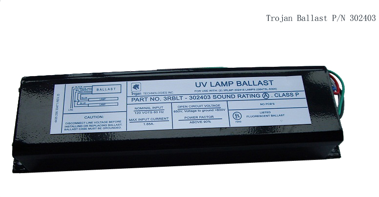 Trojan UV Ballast P/N 302403