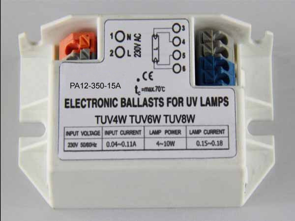 UV ballast 15W, 120V