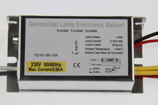 UV ballast 8W, 120V